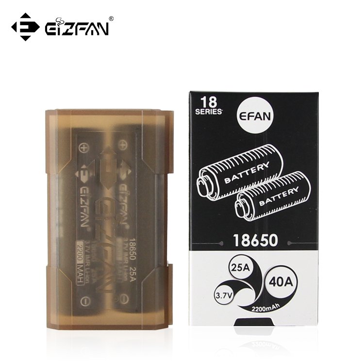AlisaEFAN's tweet photo. Efan Black Series 18650 2200mah 40A/25A IMR Battery.😎
#efantech #ecigs #battery #vapor #charger #vape #vaping #efan #vapexpo #touchscreencharger #18650battery #20700battery #21700battery #26650battery #vapecommunity #vapedistribution https://t.co/kPCd8cFsX9