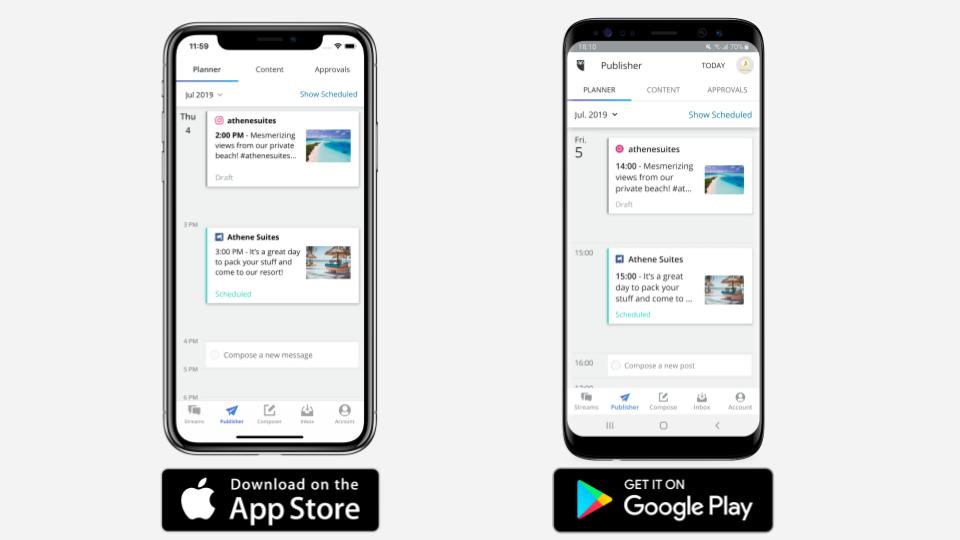JOOR_Luc's tweet photo. Hootsuite Mobile v4 has finally arrived! Discover our app’s fresh new look and easy to use navigation. Head over to the Google Play or Apple App Store and download or update your app today. Google Play: https://t.co/i3trFdCffR | Apple App Store: https://t.co/4BQrhCpFoF https://t.co/Bkqj4XLR0H