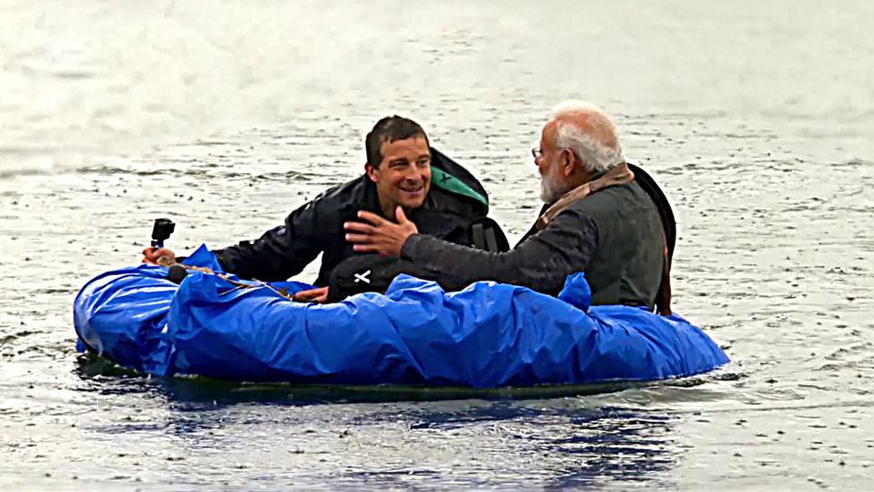 Sharanesh_mech's tweet photo. Our Proud PM Narendra Modiji @narendramodi ji &amp; renowned adventurer @BearGrylls  will feature in ‘Man Vs Wild' 

PM Narendra modi Ji, wonder how he has completely transformed the image of an Indian political leader and politics Everyday, Real roll model of Youth of India !!!! https://t.co/xJ9LviEupt