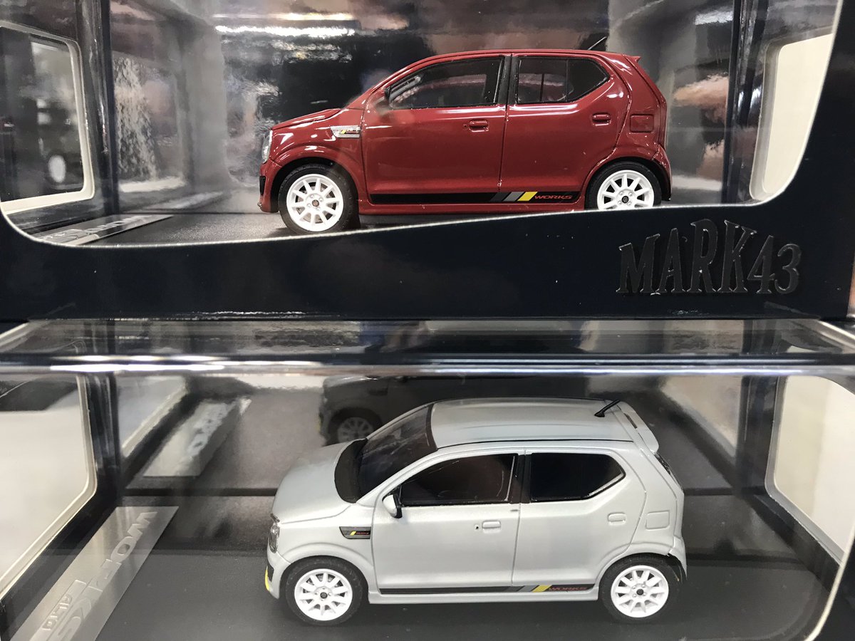 ミニカー】新商品入荷。 MARK43 1/43 スズキ アルトワークス HA36S