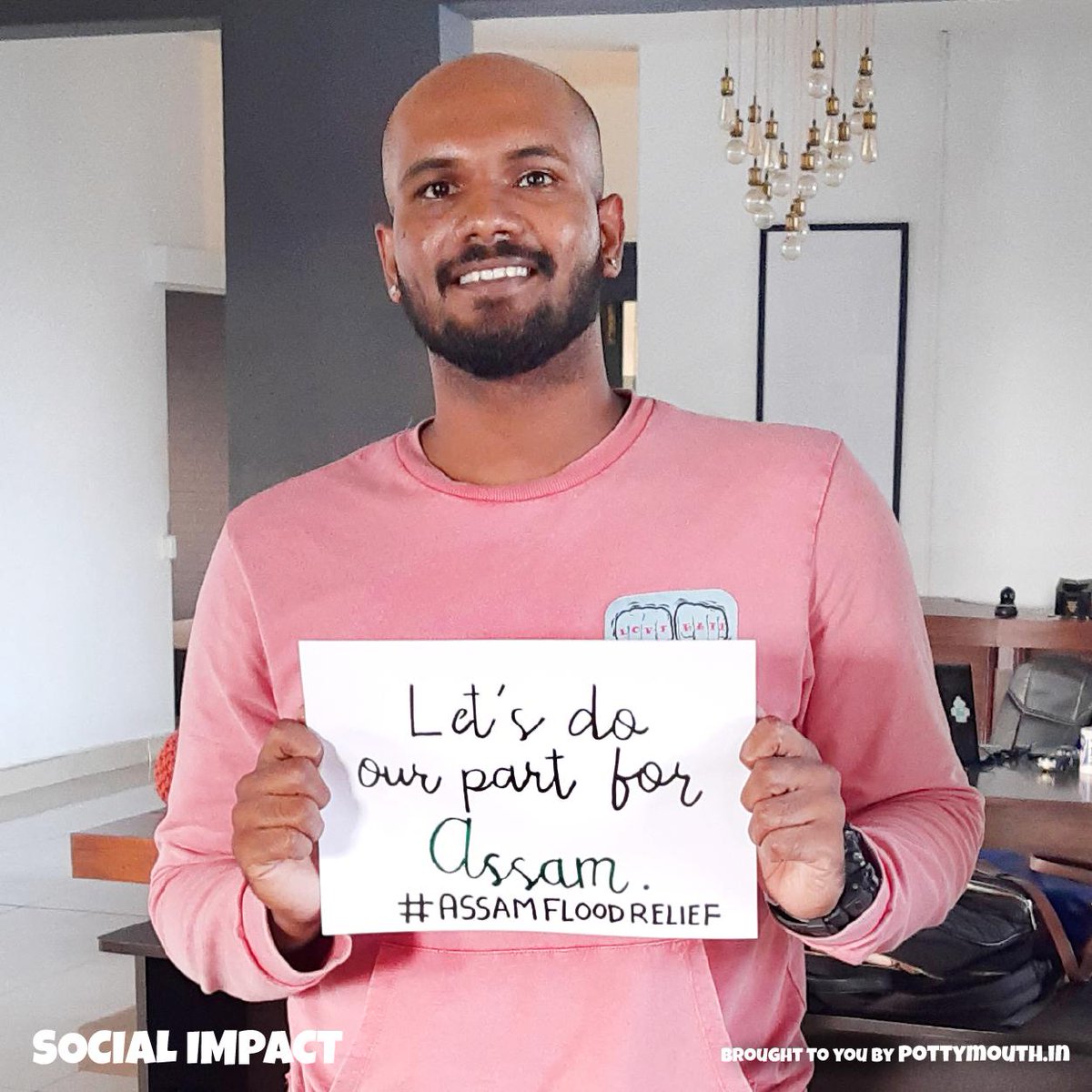 _pottymouth's tweet photo. At #PottyMouth we believe that every action, no matter how small, makes a difference.Which is why we used our collections from June to send a care package of daily essentials to help those affected by the #floods in #Assam. 
#socialimpact #creativeagency https://t.co/hOt1j75VUk