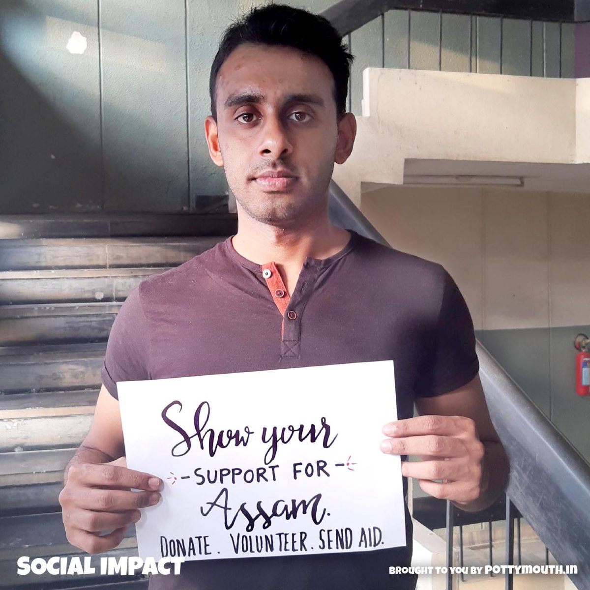 _pottymouth's tweet photo. At #PottyMouth we believe that every action, no matter how small, makes a difference.Which is why we used our collections from June to send a care package of daily essentials to help those affected by the #floods in #Assam. 
#socialimpact #creativeagency https://t.co/hOt1j75VUk