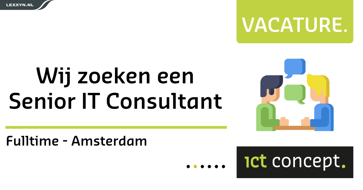 ICTConcept's tweet photo. Complexe IT-uitdagingen oplossen voor klanten die ons aan de hoogste standaarden houden. Niet iedereen is uit het juiste hout gesneden maar jouw ervaring kan het verschil maken. Bekijk onze #vacature: Senior IT Consultant in #Amsterdam - https://t.co/y2DISCweeD https://t.co/RXwDryYovx