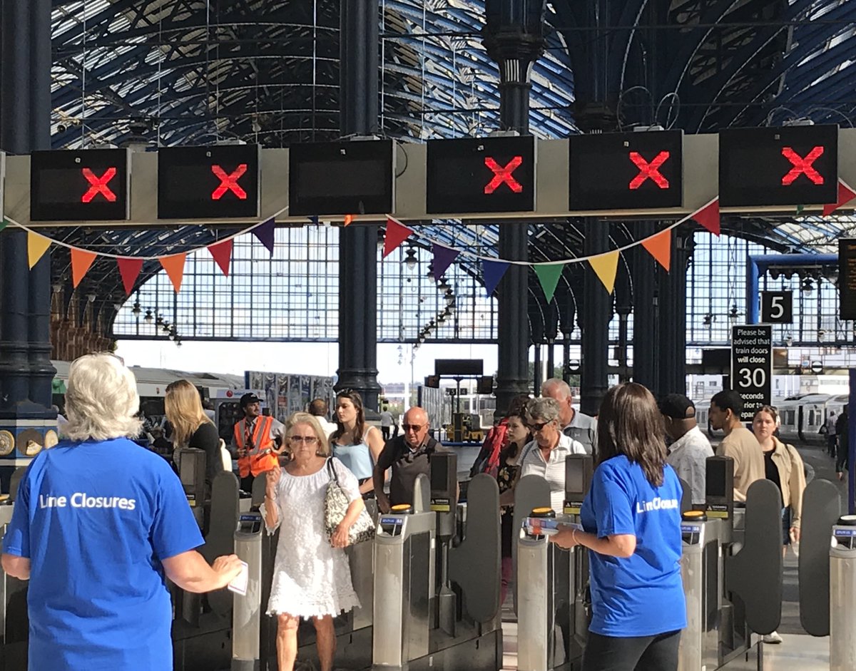 NetworkRailSE's tweet photo. We are back in stations today!  Find us at Moulsecoomb and Falmer.
Come along and pick up a leaflet on the 4-day line closure affecting trains via Lewes. @SouthernRailUK
https://t.co/VtZrFS9Oyj https://t.co/2etsJqFRgM