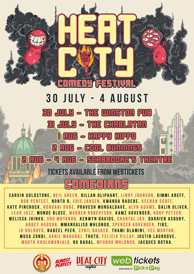 Heat City Comedy Festival 2019 kicks of at <a href="/TheWinstonPub/">The Winston Pub</a> tonight. Tell a friend. Then tell a friend to tell a friend. Then tell a friend to tell a friend to tell a friend. Then tell a friend to tell a friend to tell a friend to tell a friend. Then just come to the show.