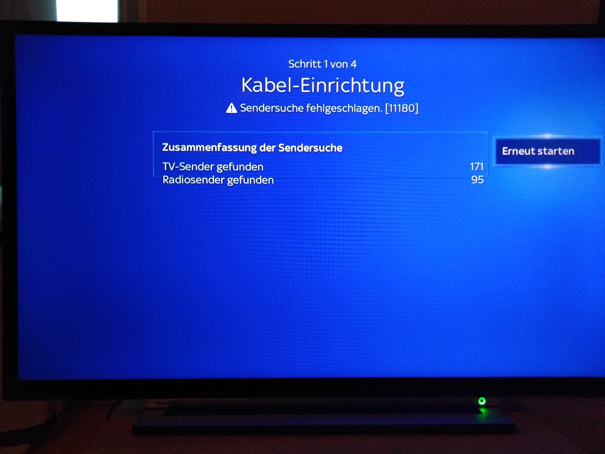 Schmorusse's tweet photo. Lieber @Sky_Service, leider habe Probleme mit der Installation des Receivers.
Die Hilfestellungen auf den sky-Seiten haben bis jetzt auch nicht zum Erfolg geführt.
Liebe Grüße https://t.co/fQ1RKPEnh3