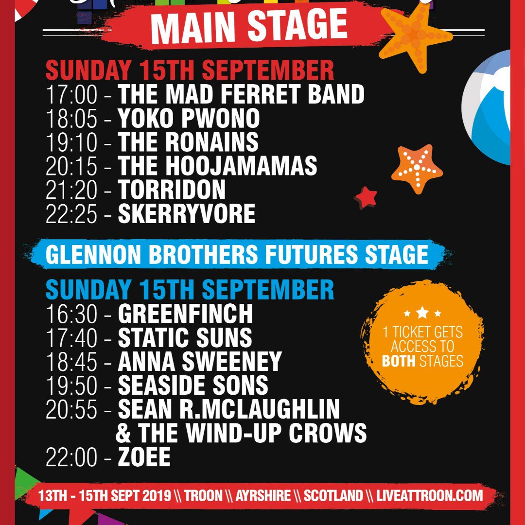 liveattroon's tweet photo. Ticket prices for our Sunday Main Stage at Futures Stage make their final jump tomorrow at midnight from £25 to £30.

Grab yours now! https://t.co/O1qZTtKW52

6 hours of Non Stop Music. 12 Bands and you get to catch every single one. 1 stage finishes, the next 1 starts. https://t.co/t2SRlLo3kp