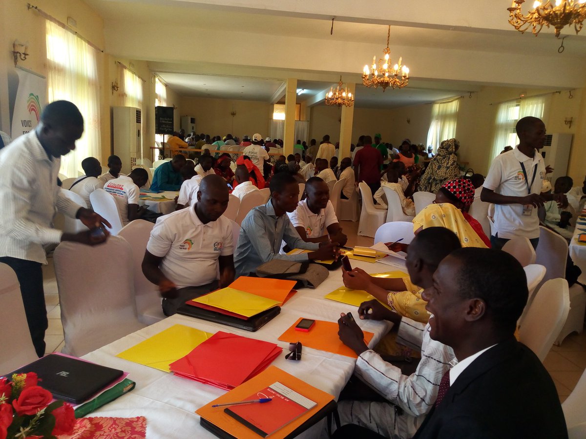 MahamatAoudi's tweet photo. Lancement de la campagne publique et de renforcement des capacités des alliances à faire des plaidoyer sur les réseaux sociaux dans la salle de fête à Garoua #JeMengage https://t.co/61QHgiqB0A