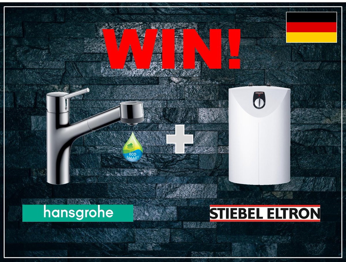 StiebelEltronSA's tweet photo. We'll be announcing our competition winner later this week. Have you entered yet? You can win the perfect kitchen combination with STIEBEL ELTRON and hansgrohe.   
Enter here: https://t.co/nBdzc77TpJ https://t.co/PNYkCKYpnT