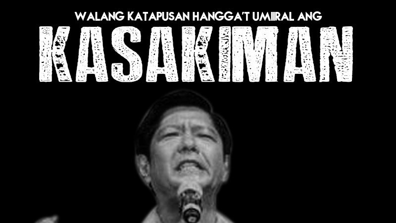 senyorgustav0's tweet photo. WALANG KATAPUSAN ang pagnanasang nakawin ang VP post. Gagawa't gagawa ng paraan para maibalik ang pamilya sa kapangyarihan. Kapag umiiral nga naman ang kasakiman. Nasanay na kasi silang mamuhay ng masagana gamit ang pera ng taumbayan. https://t.co/19ab6R9LkY