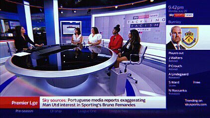 MissBelaShah's tweet photo. Last night we were Tackling Racism on Sky Sports News. Let’s keep going! 💪🏽 #TacklingRacism https://t.co/4QUEm7BAnm