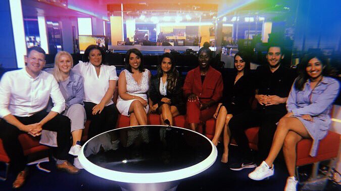 Last night we were Tackling Racism on Sky Sports News. Let’s keep going! 💪🏽 #TacklingRacism
