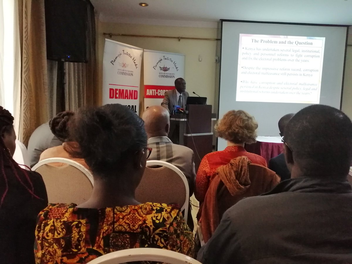katibainstitute's tweet photo. Why do people engage in corruption? 
1.Greed (Human nature) 
2. Societal preasure (socialization) 
3. Corruption opportunity (systemic failure) #DeepStateKE https://t.co/8nWd1U0Co1