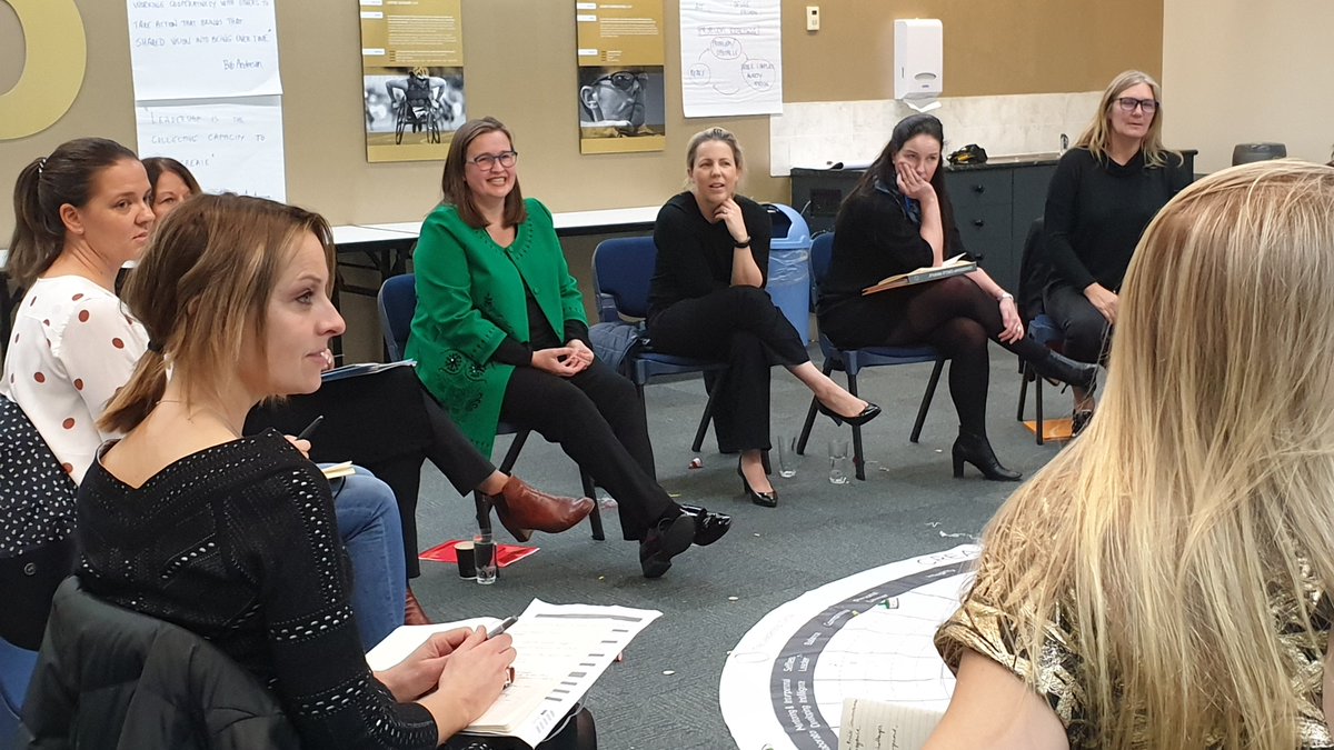 theAIS's tweet photo. .@SportAUS #AISTalentProgram participants were joined by Australian Sex Discrimination Commissioner, @Kate_Jenkins_. Kate shared experiences &amp; discussed collective leadership &amp; systemic transformation with the group 👏 Inspiring leaders and game changing conversations 🙌 https://t.co/EP9NP6d7BZ