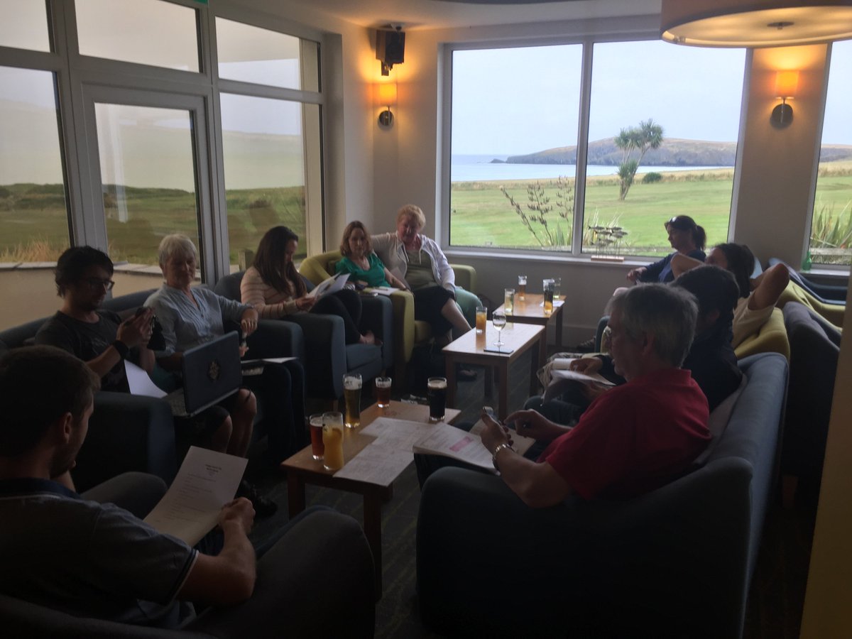sqwales's tweet photo. Fantastic setting and views for a positive club meeting the Cliff Hotel Gwbert with @CardiganSquash https://t.co/hLOfmSbDTo