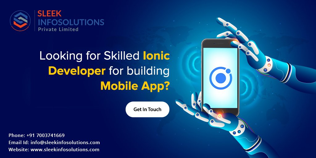 Sleek_Infosol's tweet photo. Get #Ionic_Developers from Sleek for customized, feature-riced, &amp; cross-platform Ionic app development services for your #business. 

Hire dedicated Ionic app developers at affordable rates with a lower time to #marketguarantee.

#ionicframework #ionicdevelopers @Sleek_Infosol https://t.co/BDQNTl103B