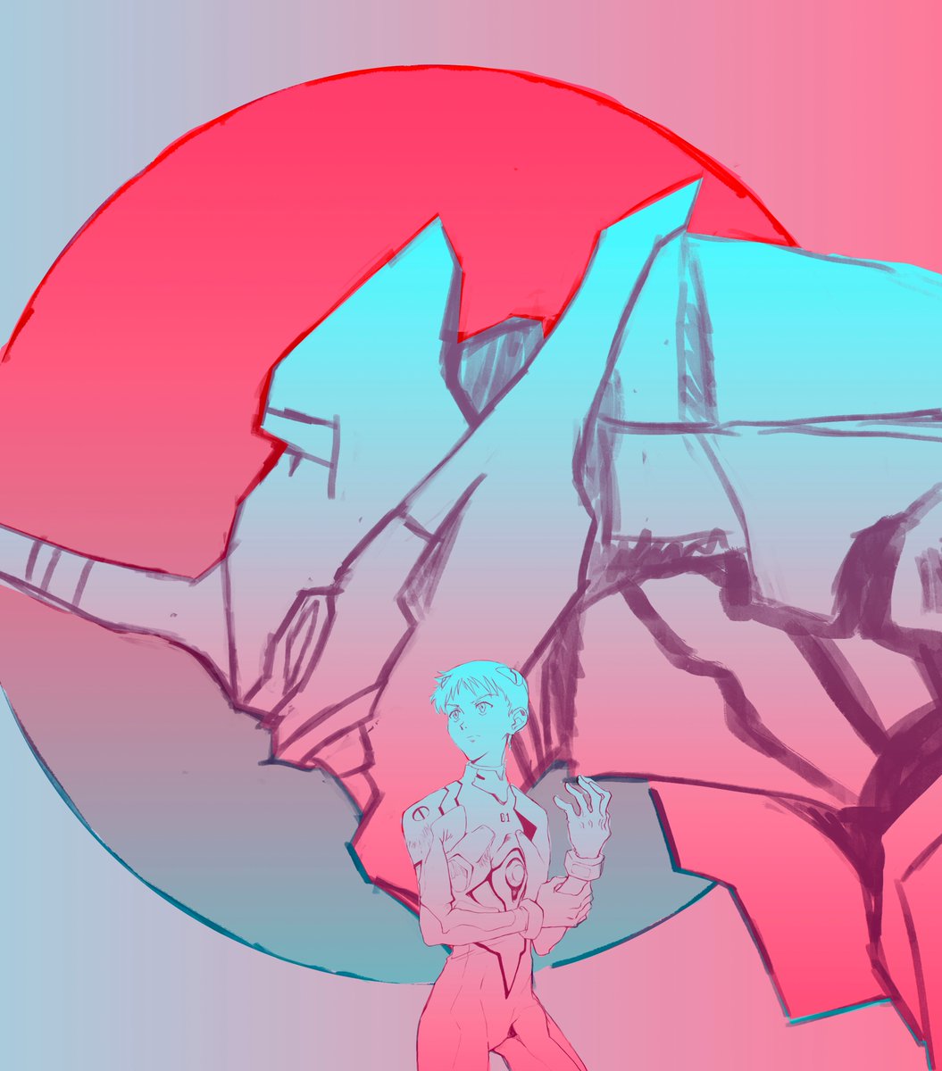M1089K's tweet photo. I wanted to post what I have so far since I haven't had any time to draw personal work T - T Im sorry haha Im just slow. I have no other excuse cuz Im also working on commissions so yeah #evangelion #evangelionnetflix #AnimeArt #art #WIP #digitalart https://t.co/LXJbVvCIBk