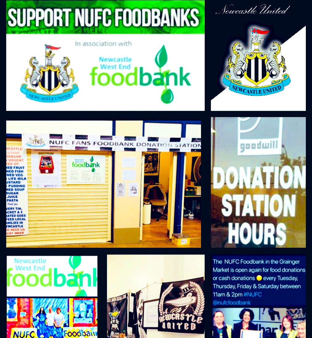 nufcfoodbank's tweet photo. Morning, 

The @NUFC Fans’ FoodBank Donation Station opens in Alley 3, Units 109-110 in the @GraingerMarket1 this week Tues, Thur, Fri &amp; Sat 11am- 2pm.

Please pop in, donate &amp; help us beat Holiday Hunger @WEFoodBank or via the link below:

https://t.co/8AEofghDtj

Thanks #NUFC🙏 https://t.co/ndgIGiU1CS