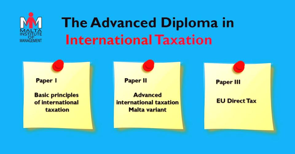 InstituteMalta's tweet photo. @InstituteMalta 
The Advanced Diploma in Taxation (#ADIT) is only one international recognized diploma in taxation in Malta trough #CIOT
Early Bird Offer till end of June
#business #finance #economy #tax #vat #diploma #international #Taxation #diploma https://t.co/fyo700hf4a