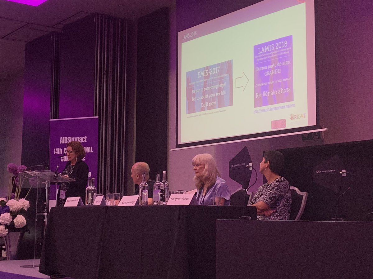 drojascastro's tweet photo. @mamelia2 does a great presentation on #LAMIS survey, the Latin American #EMIS. This is one of the projects of the #RightPLUS network. 64.000 respondents! High levels of #InternalizedHomonegativity and low #PrEP access... @ceeiscat @CoalitionPLUS https://t.co/0EEJy6q3BV