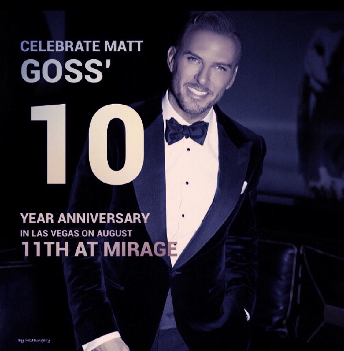 mattgoss's tweet photo. Don’t miss this one @TheMirageLV https://t.co/AuNEAqtRN0