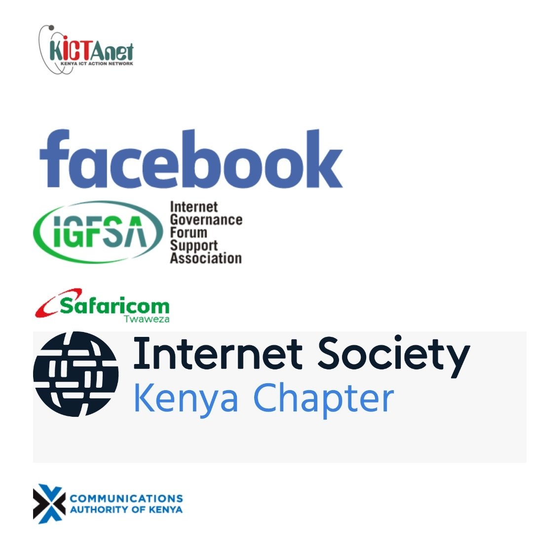 ISOC_Kenya's tweet photo. The Kenya Internet Governance Forum (KIGF) and Kenya School of Internet Governance (KeSIG) 2019 is made possible through a multistakeholder partnership of organisations supporting the #KenyaIGF2019 process. They include #ISOCKENYA - https://t.co/2lGyyKIGao https://t.co/0vWEqpBB2g
