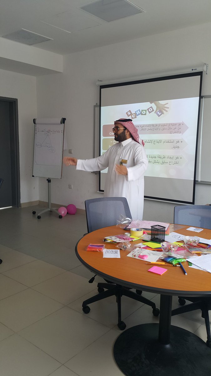 Trainingnorthj1's tweet photo. ختام البرنامج التدريبي ( الإبداع والابتكار )
المدرب / عبدالله الاسمري https://t.co/yFnBHOe34V