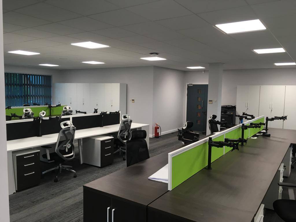#officerefurbishment #northampton
We just love the pops of colour in this client's refurbished offices!
<a href="/BriggsForrester/">Briggs & Forrester</a> 
#officefurniture #partitioning #refurbishment