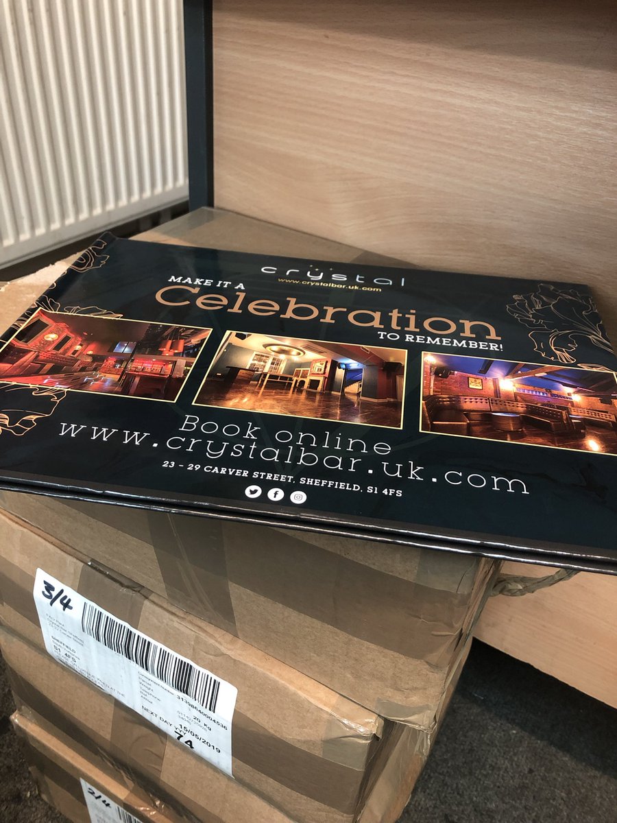 Crystal Bar Sheffield tweet media