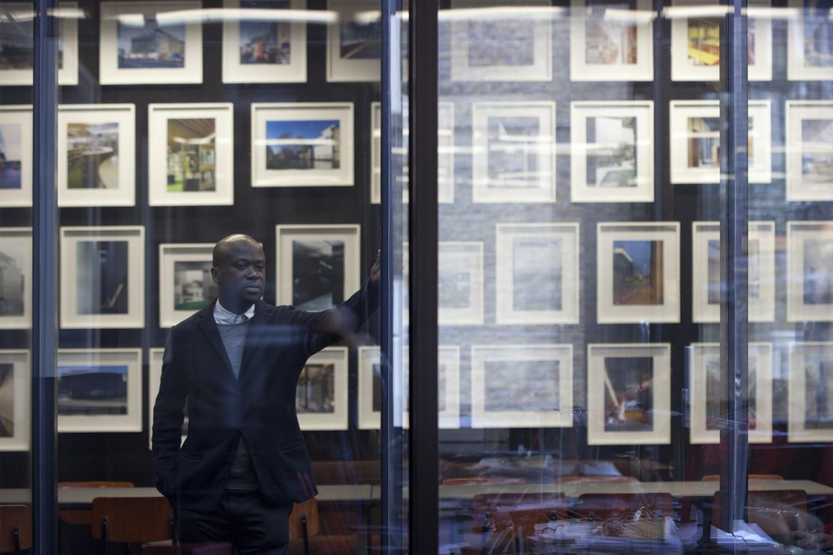 DesignMuseum's tweet photo. 'One of the world’s most imaginative architects' - 
@FinancialTimes | Feast your eyes on seven monumental projects from celebrated architect Sir David Adjaye OBE at #MakingMemory until 4 August at the Design Museum. > https://t.co/x6w9GvUQ0c
@AdjayeAssoc @dadjaye https://t.co/NCo3rRBvIh