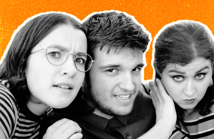 FollowTheCow's tweet photo. Frenemies Amaya, Lottie and Will tried everything to get noticed, except the unimaginable: working together. You know what they say, It Takes Three to Tango @EggBox_Comedy https://t.co/bkqYm9TBAM #Followthecow https://t.co/O6u0lqnGi4
