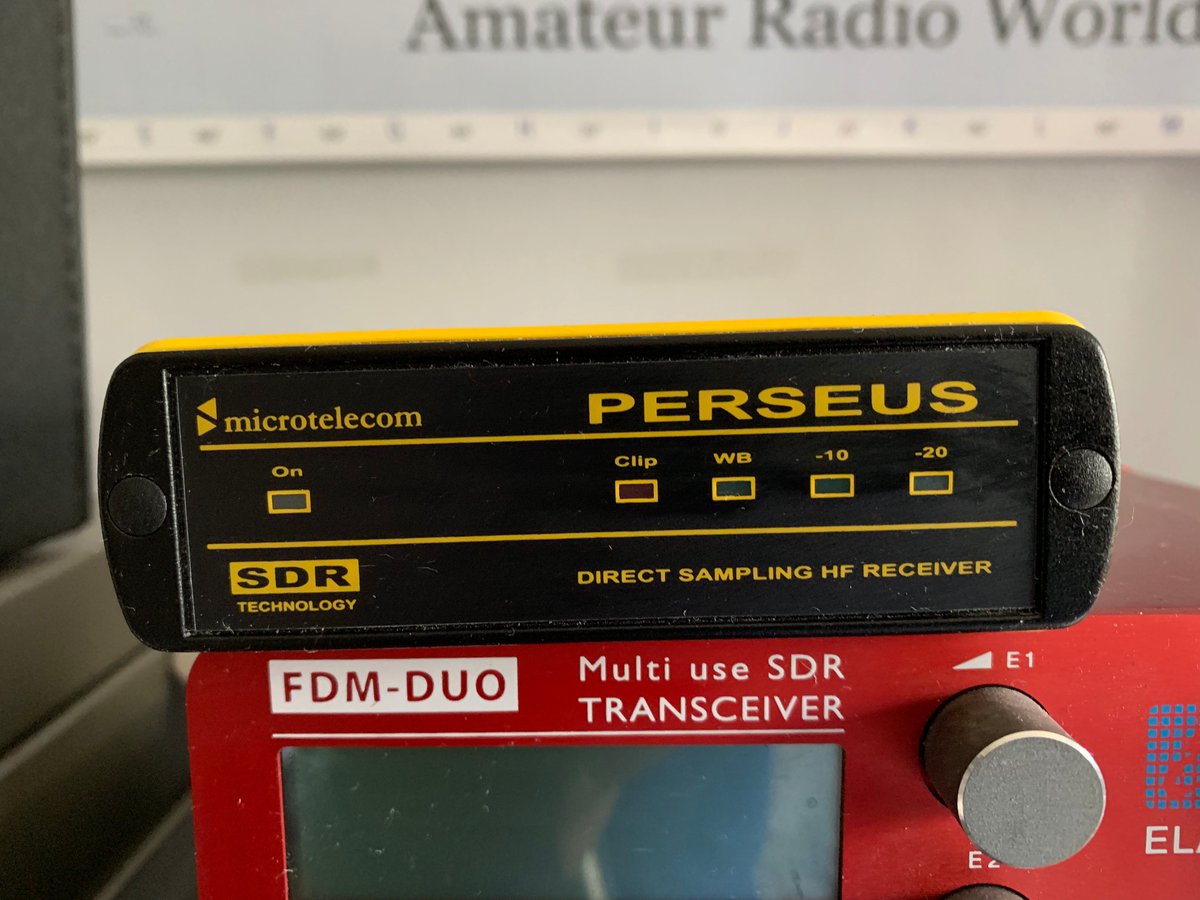 OxfordShortwave's tweet photo. As I never use it I'm selling my Microtelecom Perseus SDR receiver. One of the best SDRs ever...message me if you're interested. #SDR #shortwave #DX #perseus #microtelecom https://t.co/l9Xvd5PHWi