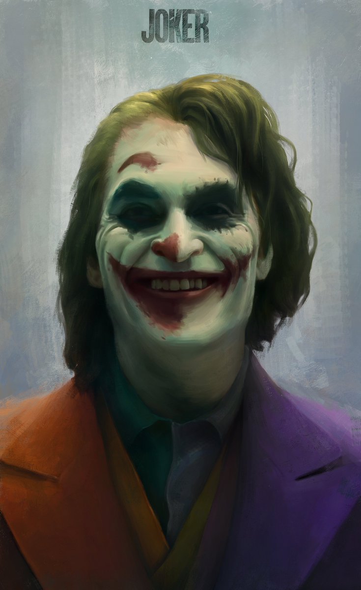 Loc58689146's tweet photo. Fanart Joker, the idea is about the Joker2019 n the Joker in"The Dark Knight"played by Heath Ledger
#Joker #JokerMovie  #TheDarkKnight  #HeathLedger  #DCUNIVERSE  #dc #portrait  #FANART #Illustrations  #drawing #artwork #art #digitalpainting  #digitalart  #DigitalArtist #painting https://t.co/4MIXl1jO6C