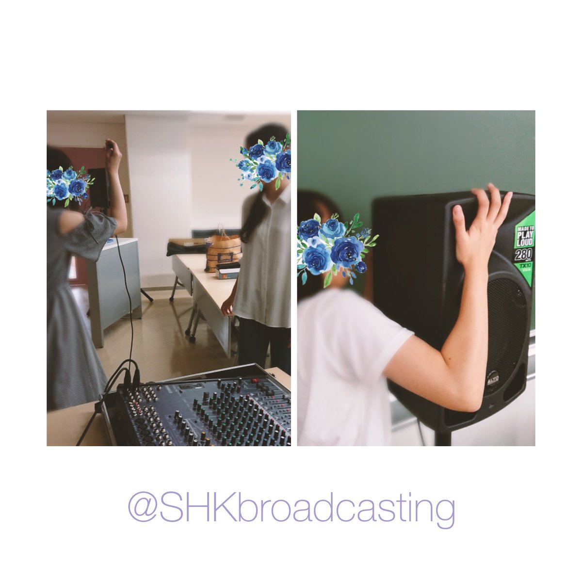 SHKbroadcasting tweet picture