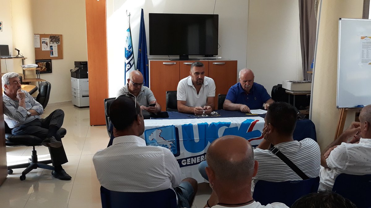 UglAcqua's tweet photo. ... in corso la riunione del Direttivo provinciale UGL CHIMICI con Michele Polizzi e Eliseo Fiorin si parla di rinnovi contrattuali https://t.co/ZkT8AKDVj6