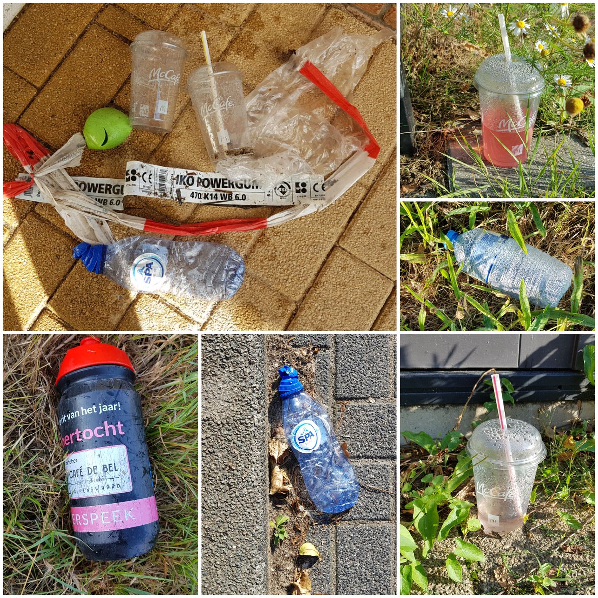 JanHRoos's tweet image. Today a big collection of #plastic again.
People, take tour #litter with you.
Nature, and our neighbourhood is no #plasticdump!
Producers like #spa #macdonalds and #ikopowergum change the packaging.
@Greenpeace @GreenpeaceNL @macDonaldsNL @milieudefensie @rivm @literati