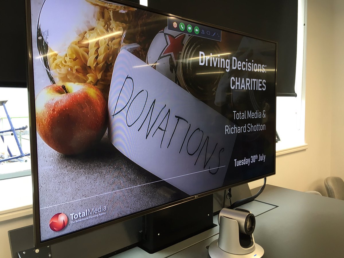 TotalMediaUK's tweet photo. Excited to have @rshotton back to host our second #drivingdecisions seminar where this time he explores behavioural science in relation to #charities https://t.co/rnfsu8K4mK
