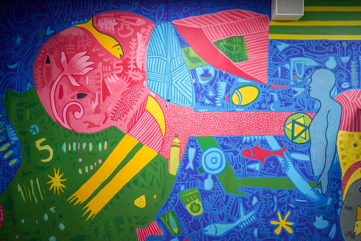 KNMAIndia's tweet photo. #KNMATransforms
Wall Mural Artworks
Noida Sec-142 Metro Station
Noida, Uttar Pradesh
The vibrant and colourful contemporary mural art on the station walls welcome the commuters to this corporate hub in Urban Noida, energizing them for the day ahead. https://t.co/kY47k3uFUA