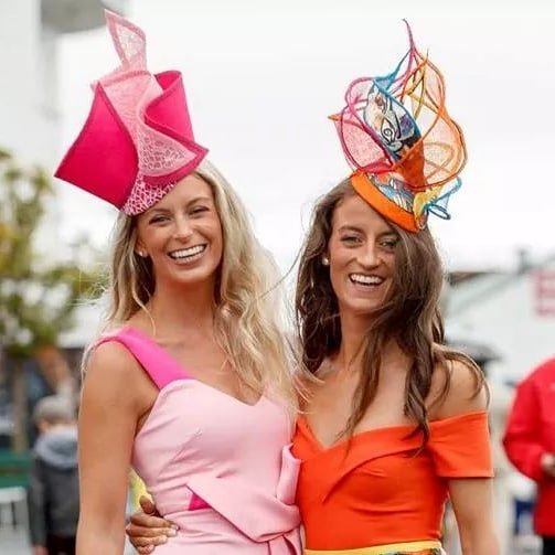 ThegHotel's tweet photo. HERE COME THE GIRLS💃

Just a sample of the looks we've had for our annual #ladiesday after-party @ThegHotel looking forward to seeing the #style this Thurs.

Join us for amazing #prizes for our #gBestHat &amp; #gDapperGent, enjoy a fab atmosphere in a setting that defines 'glamour'. https://t.co/04ahph3TpZ