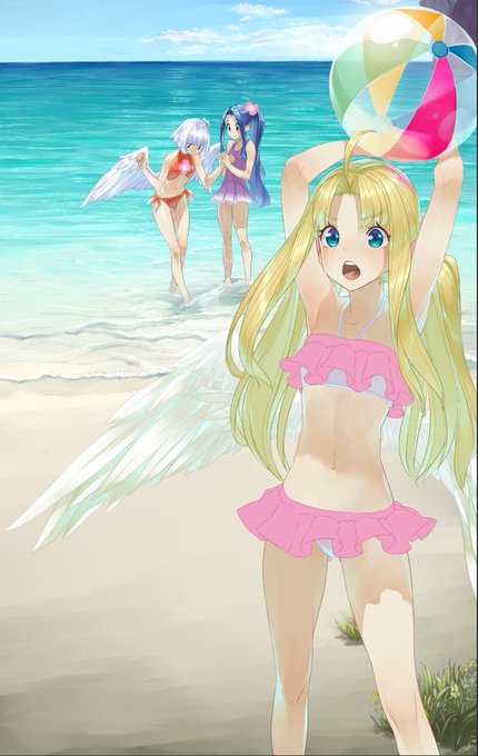 進捗フィーロ_(:3 」∠)_ あとピンクのひらひら  ただ全体通すとフィーロだけ浮くなぁ・・ 