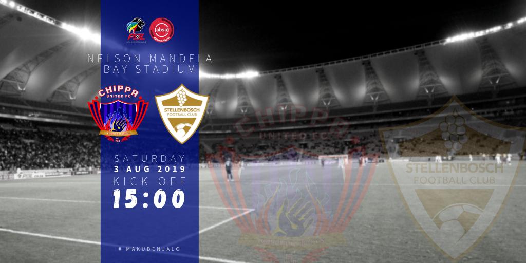 ChippaUnitedFC's tweet photo. 🚨FIXTURE ALERT🚨
#Chillfire are you ready? We welcome @StellenboschFC to the #AbsaPrem as we kick off the 2019/2020 @OfficialPSL #bringthefire #bringtheflames #bringthegees
📅 Sat, 3 Aug 2019
🏟️ @NMB_Stadium
🕒 Kick Off 15:00
#makubenjalo🌶🔥 #ayeyechilliboyzayeye https://t.co/I4nAOB6Chl