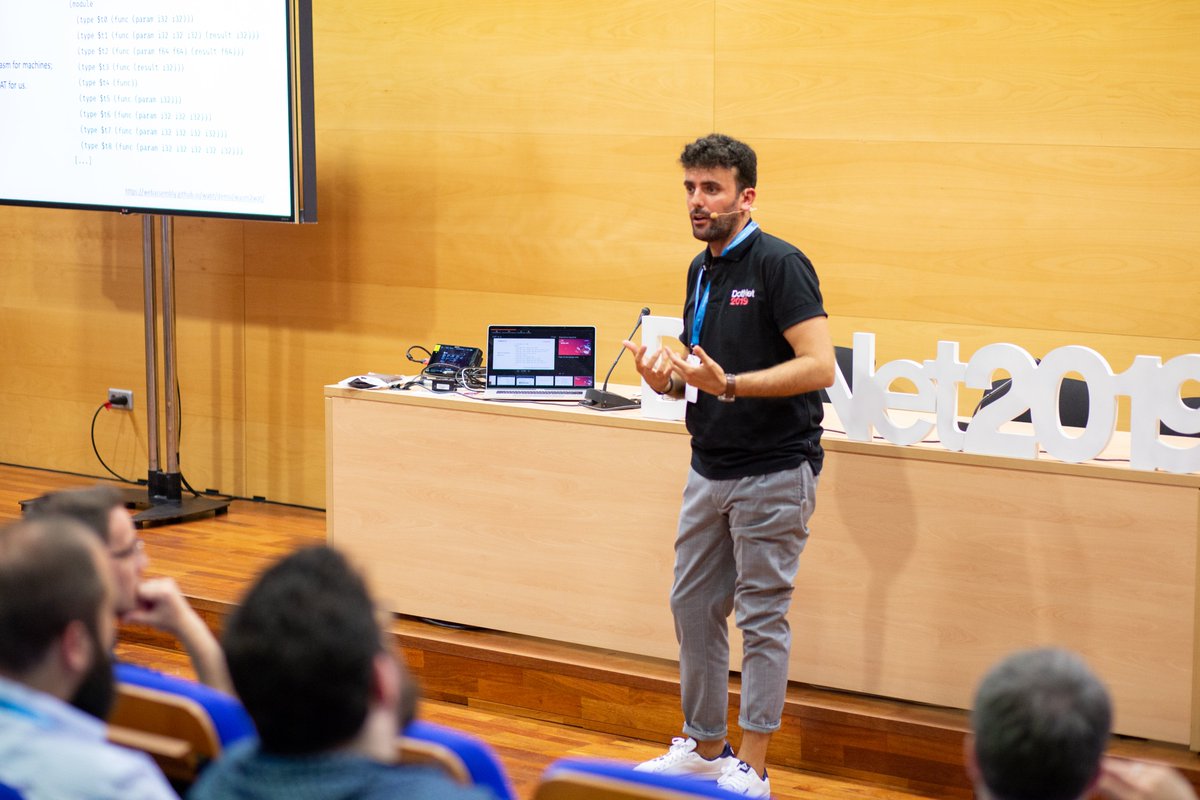CONVEXSummit's tweet photo. ¡Ya está disponible la charla de @1Marcos2Cobena en la #DotNet2019! Haz click aquí para ver como llevar #WaveEngine a la web a través de #WebGL y #WebAssembly 📽️👉 https://t.co/m0DRDNKZ6p
@WaveEngineTeam #PlainTV #DotNetConfSpain #DotNet2019 https://t.co/FjLR0JShTs