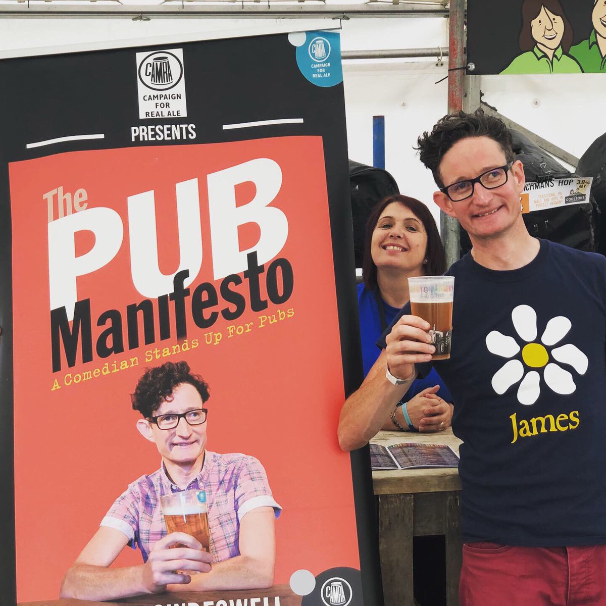 jamesdowdeswell's tweet photo. Very excited to be speaking at @gbbf @CAMRA_Official on Tues 6th Aug at 2.15pm. Talking about the #perfectpub and plight of pubs. Book signing after with @CAMRABooks #pubs #saveourpubs #beer https://t.co/X9xBZKwo8M