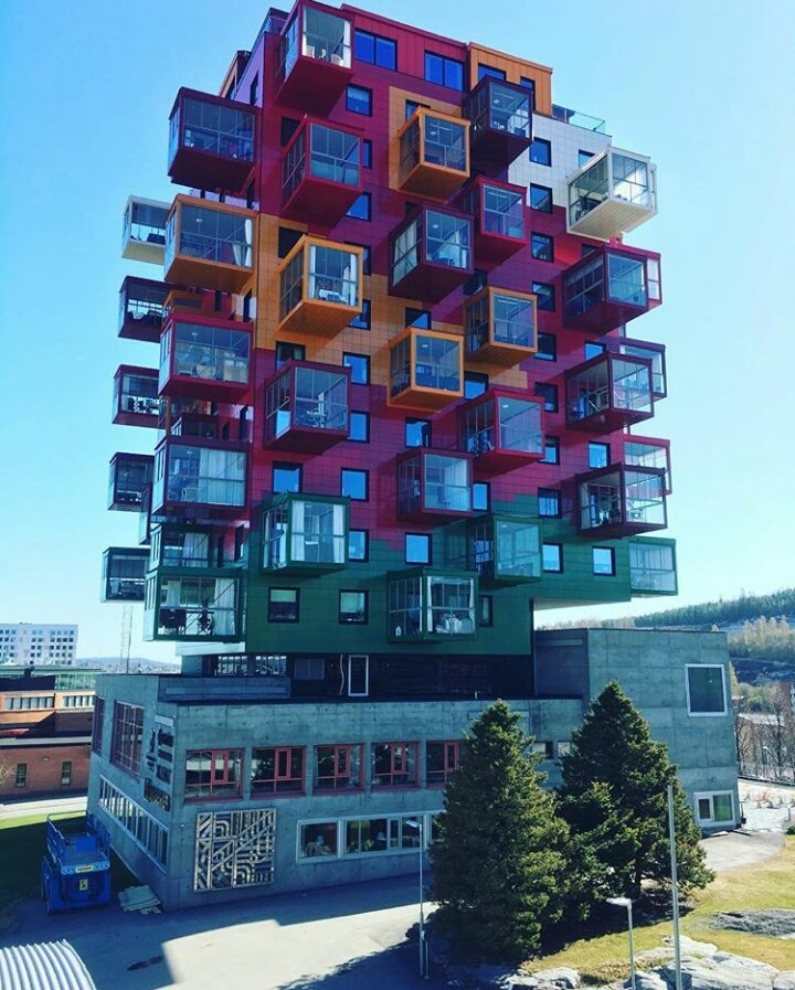 actioncat1226's tweet photo. credit due to @/jessikakendsy, @/trollhare, @/holmen_hakan, and @/haznewz (in order) on instagram. using these pics as references so i can buld it in minecraft 😅 it's a complex architectural build in sweden called "ting1" https://t.co/HnCsnrqQIe