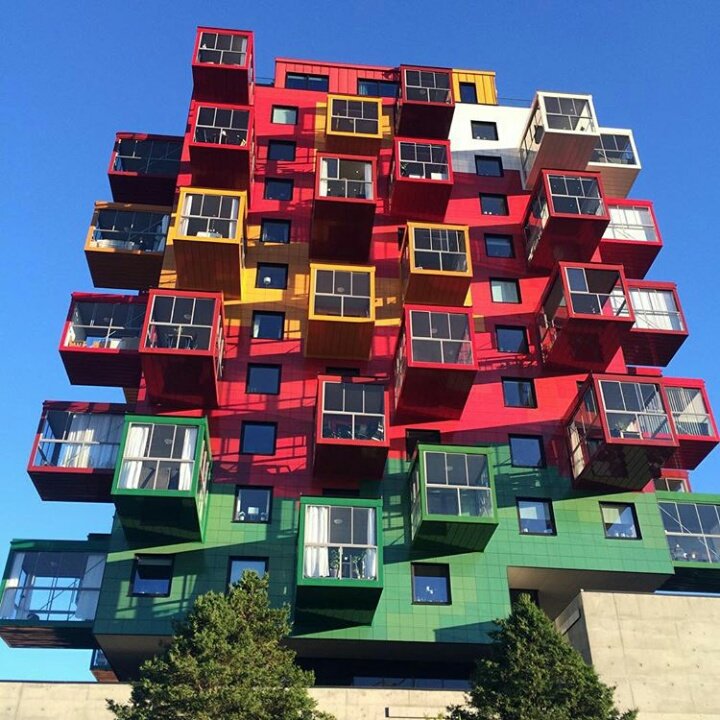 actioncat1226's tweet photo. credit due to @/jessikakendsy, @/trollhare, @/holmen_hakan, and @/haznewz (in order) on instagram. using these pics as references so i can buld it in minecraft 😅 it's a complex architectural build in sweden called "ting1" https://t.co/HnCsnrqQIe