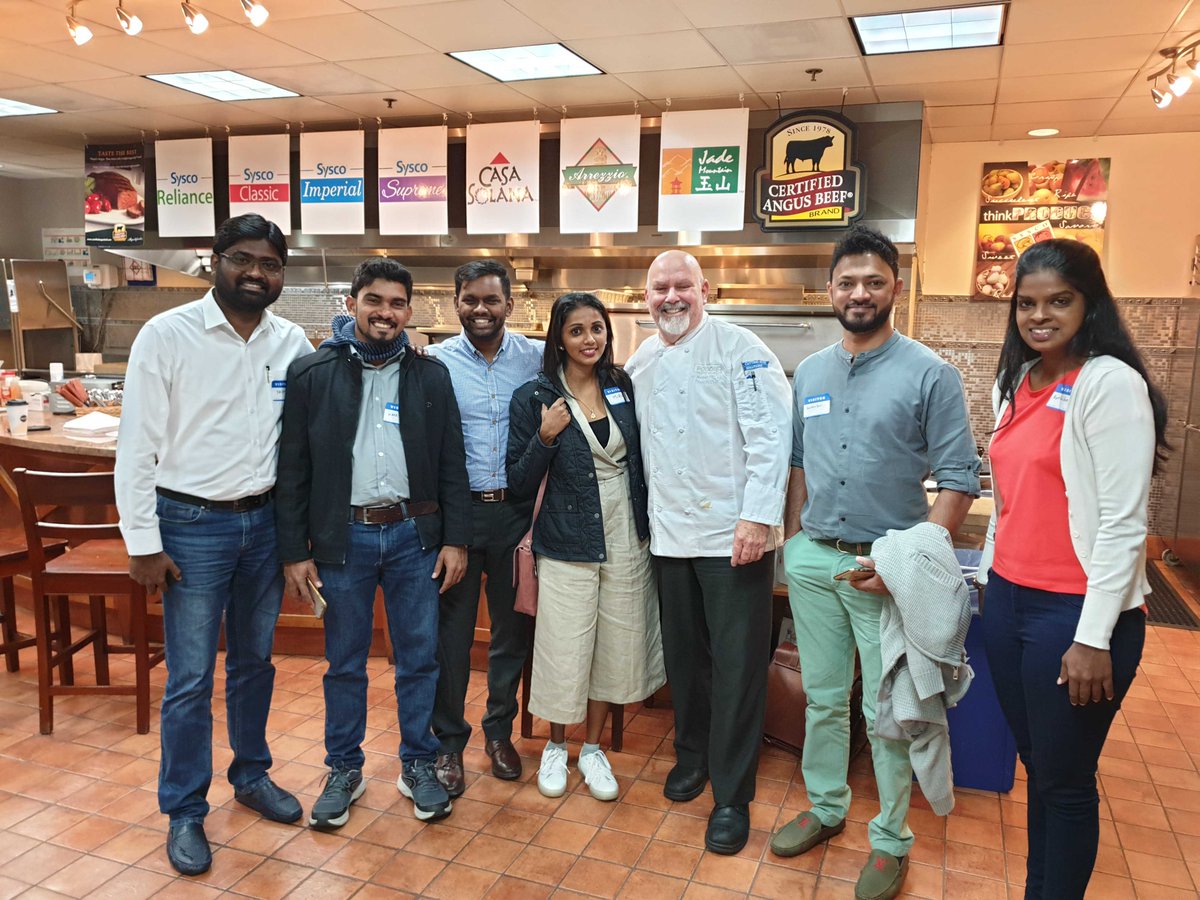 syscolabssl's tweet photo. Here's a glimpse into Senior BA @minnie_soms adventures at the National Restaurant Association show in #Chicago where she represented Sysco. she was also a part of the team from CAKE Core who visited a Sysco OPCO in Fremont, #SanFrancisco!
.
#workvisits #travelabroad #sysco https://t.co/fuipBzpG0J