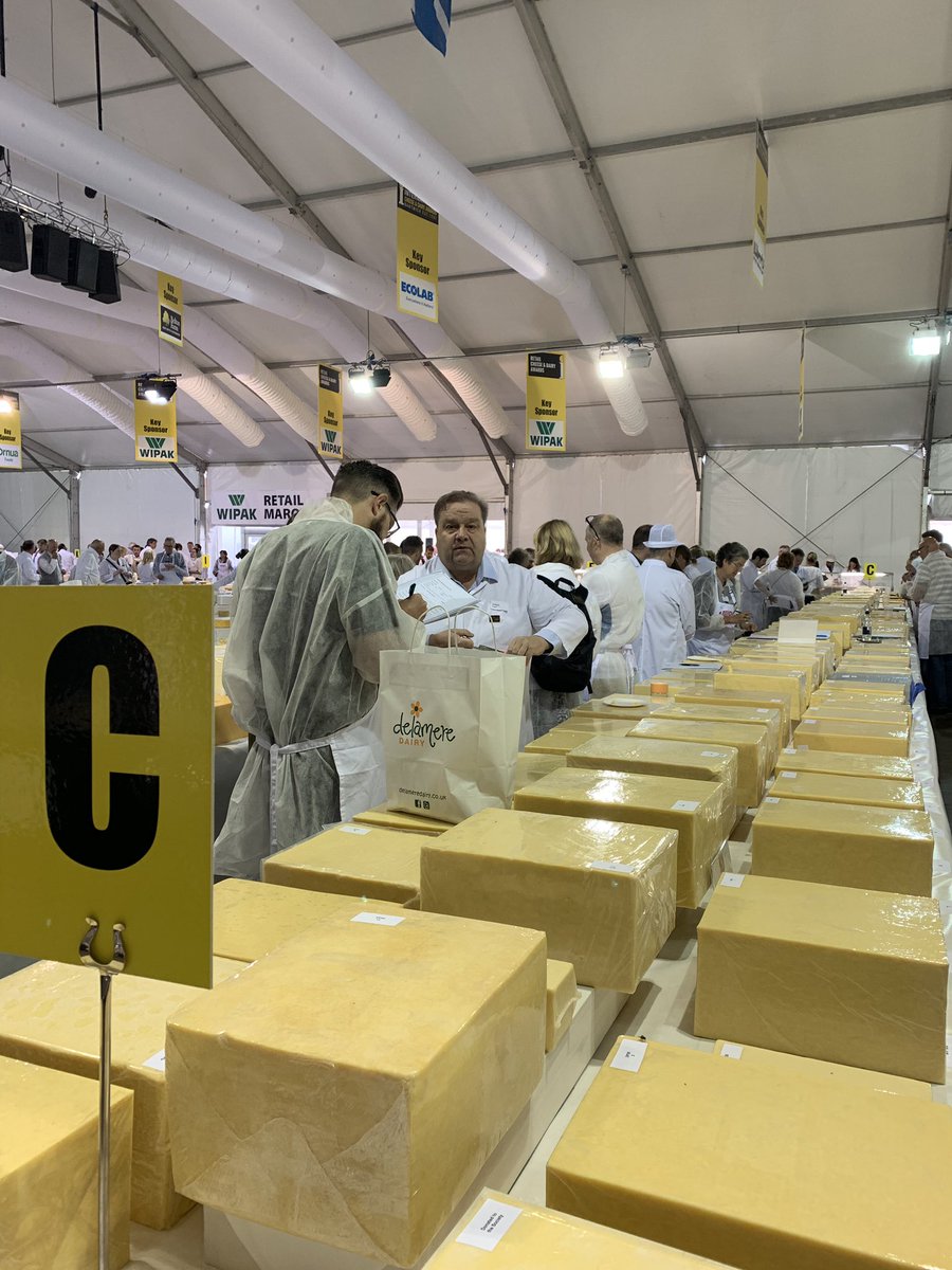 iCheeseAwards's tweet photo. A lot of excited judges in here! https://t.co/8tgqY9dDJL