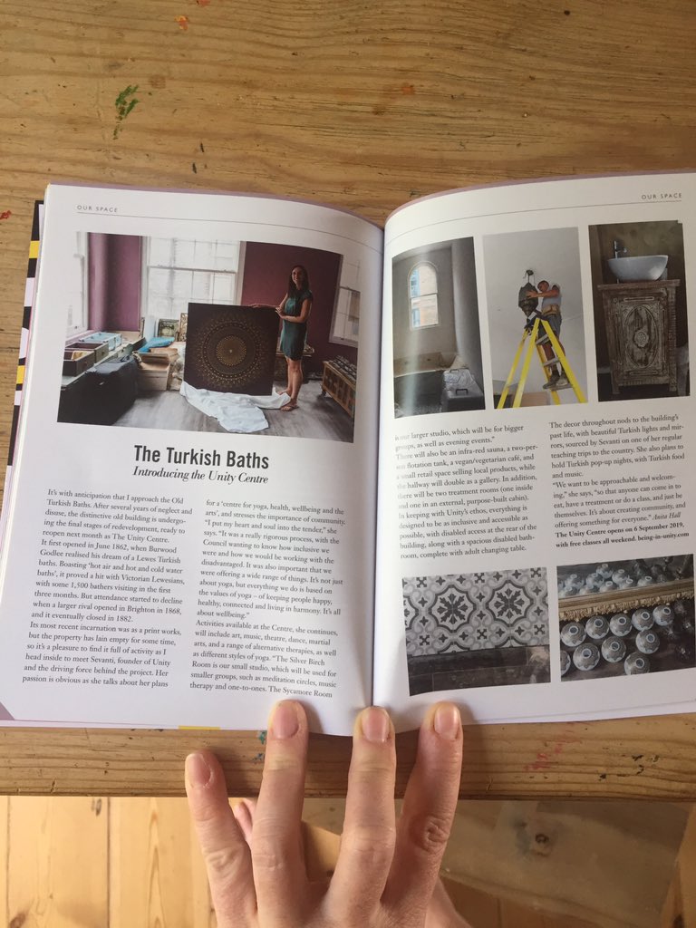 UnityLewes's tweet photo. Read all about us!! Unity Centre Lewes is featured in this month’s @VivaLewes Check it out. Only a few weeks until we open our doors!!
#vivalewes #yogainlewes #wellbeinglewes #wellbeing #sussex #leweslife https://t.co/aDZ3SHwJaT