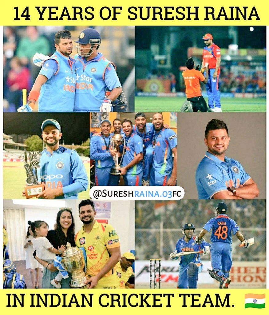 iam_Suresh_s4's tweet photo. #14YearsOfRaina
#14YearsOfRainaInICT
#CompleteAllrounder
@ImRaina ❤️❤️🙏🙏
@ImvaishuRaina3 @pokkiriboy3 @SakshiRMishra @akasureshraina @ImVimalRaina3 @kanish_rana @Vj_Raina_3 @ImTeamRaina @Raina_World @ImMPriya @Priyaraina_3 @CSKFansOfficial @PriyankaSmile_ @lovelydoll25s https://t.co/1D5H3XRZTj