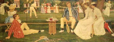 TheWilsonChelt's tweet photo. We recently released tickets for our Autumn/Winter #ObjectTalks. On 9th of Jan Kirsty Hartsiotis will host a talk on The Tennis Party, a painting by #ArtsAndCrafts Movement artist, Charles March Gere. Visit our website to find out more and buy tickets: https://t.co/xLy5e6pq1x https://t.co/VmYmaoPL1w